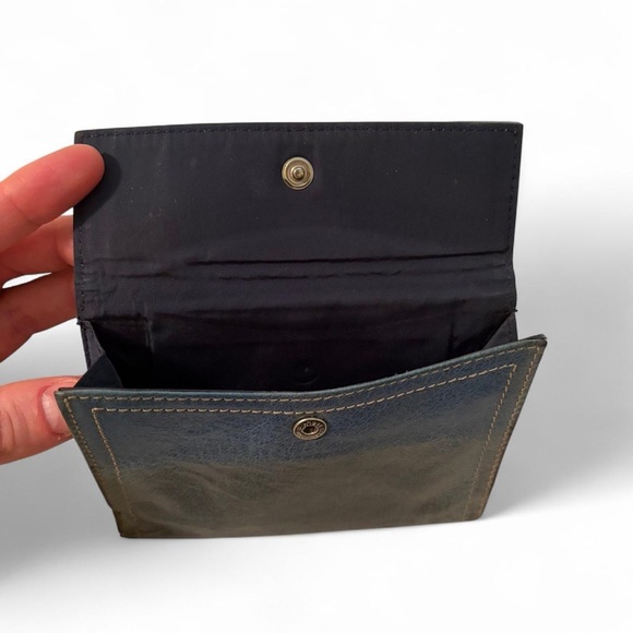 Miu Miu Vintage Blue Trifold Wallet - Picture 6 of 6